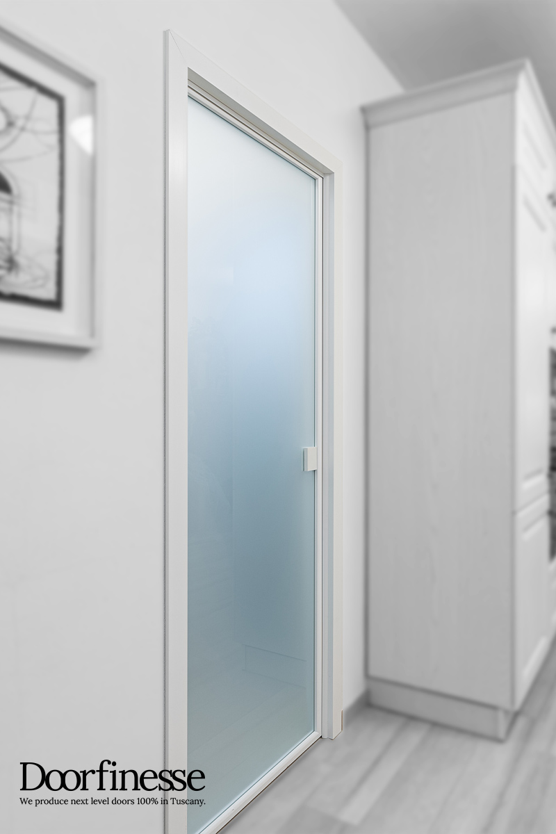 porte vetro e alluminio, doorfinesse, 100% made in ITALY